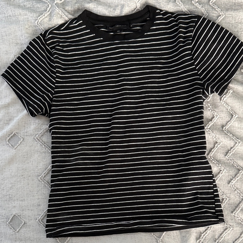 Good American baby tee xs